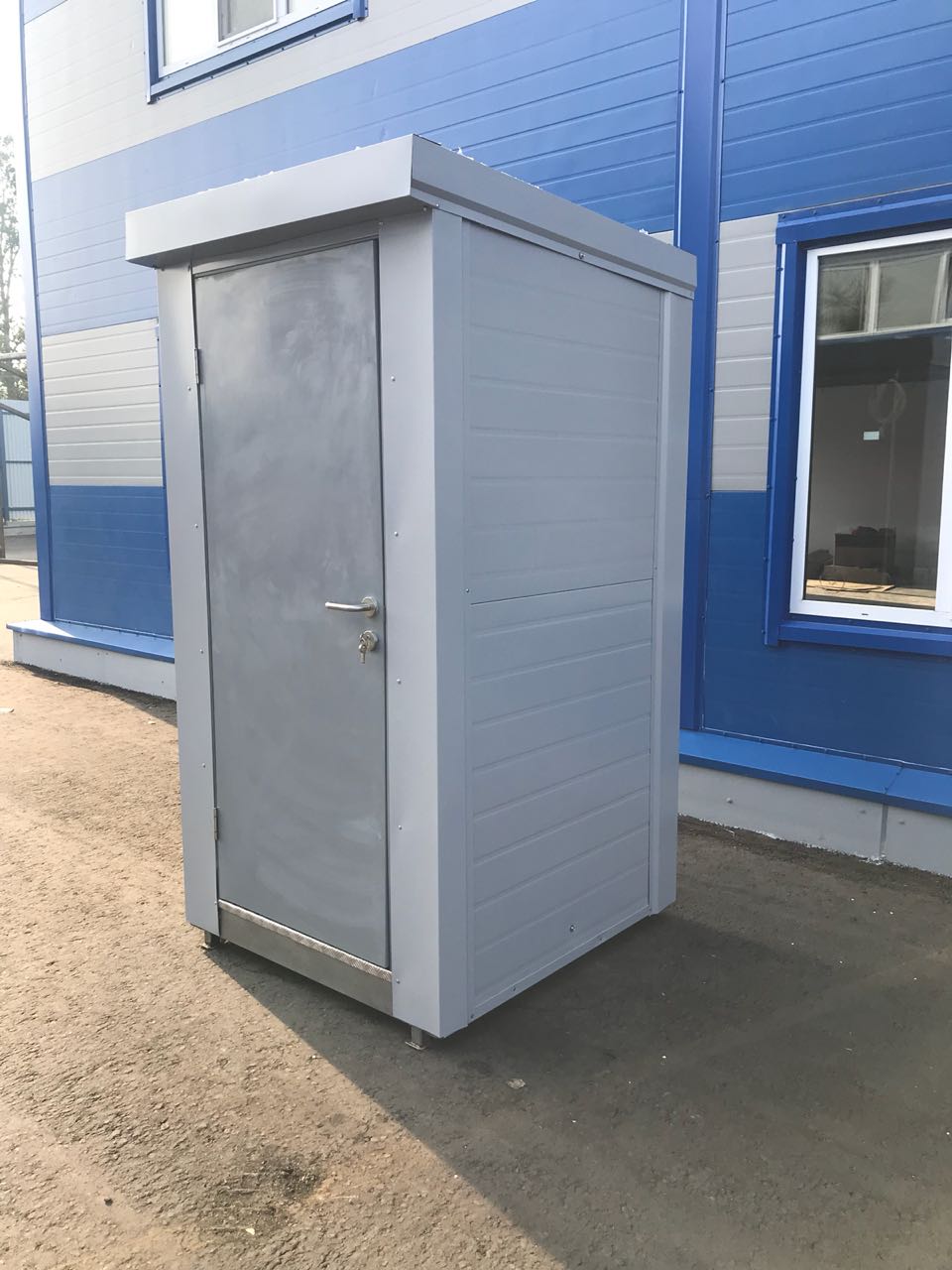 Теплая туалетная кабина ЭКОС-1 с баком на 250 л. в Дедовске